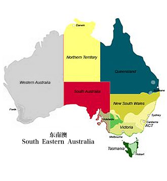 此产区是澳洲产区中意义涵盖最广泛的产区,除西澳以外,其他产区的图片